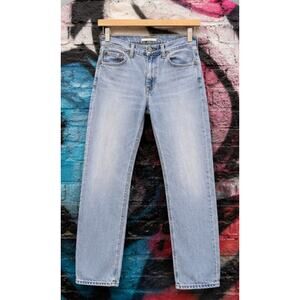 Levi’s 512 Slim Taper Jeans Men’s 31x32 Light Wash Distressed